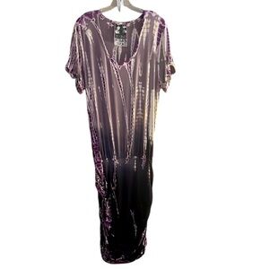 Young Fabulous & Broke Tie-Dye Lavender Dress Medium